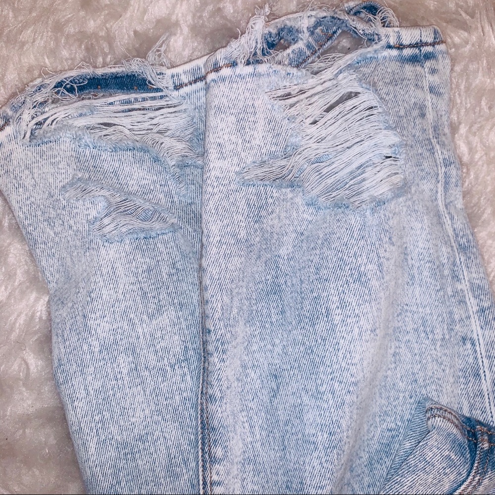 skinny curvy mom denim jeans 12 American Eagle - Picture 3 of 7